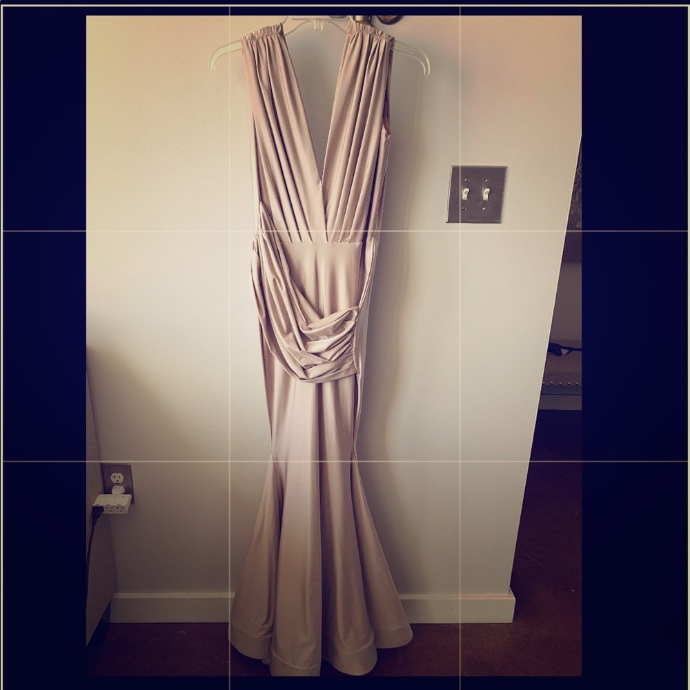 Beautiful Formal Gown-Blush Color